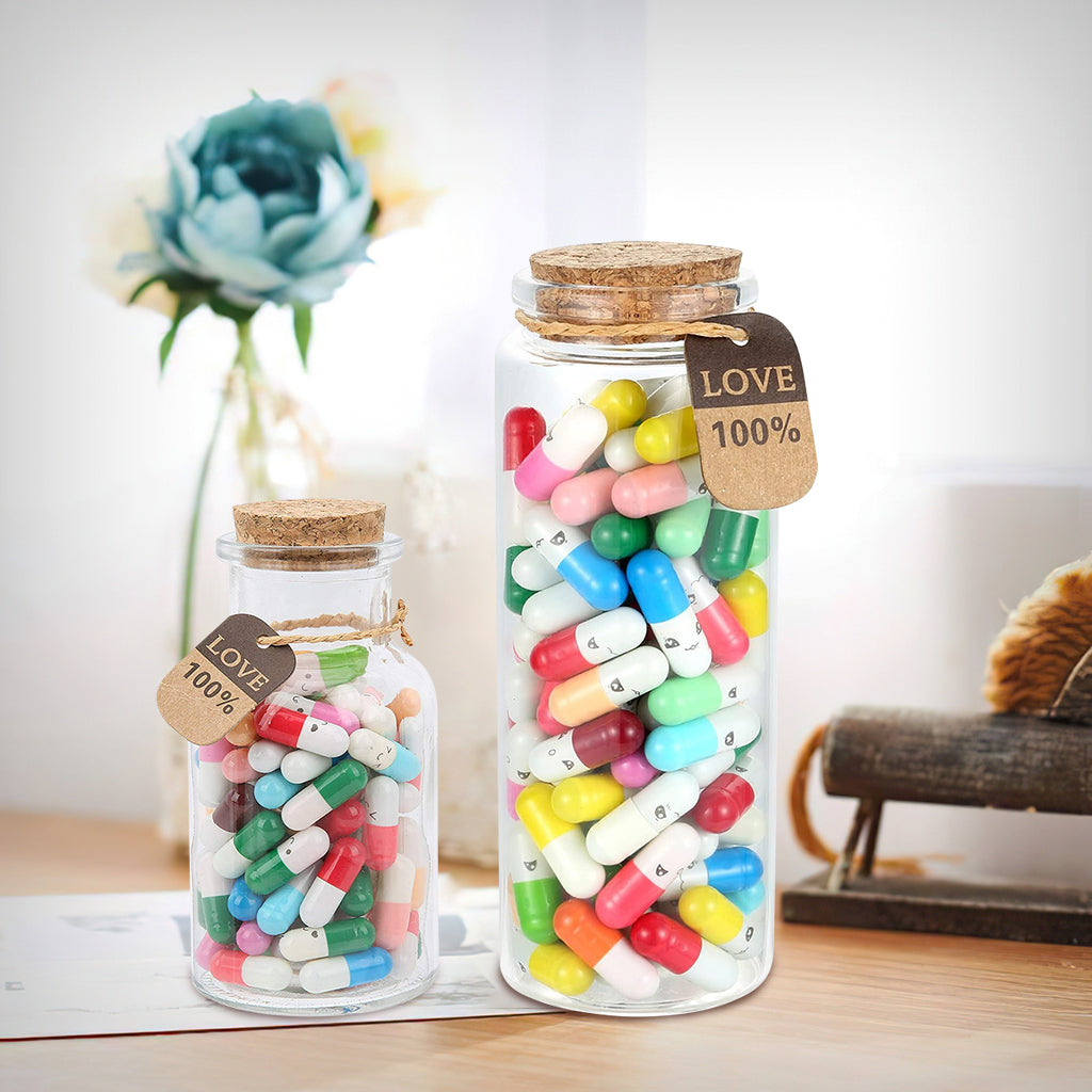 Vorformulierte Nachricht – Liebeskapselbrief