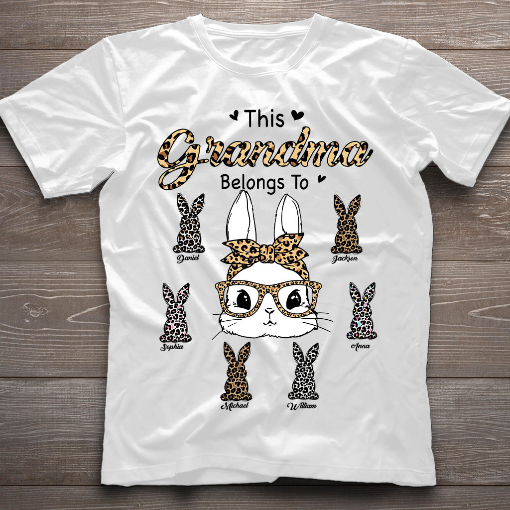 Dieses Oma-Shirt gehört zu – personalisiertes Oma-T-Shirt und Hoodie