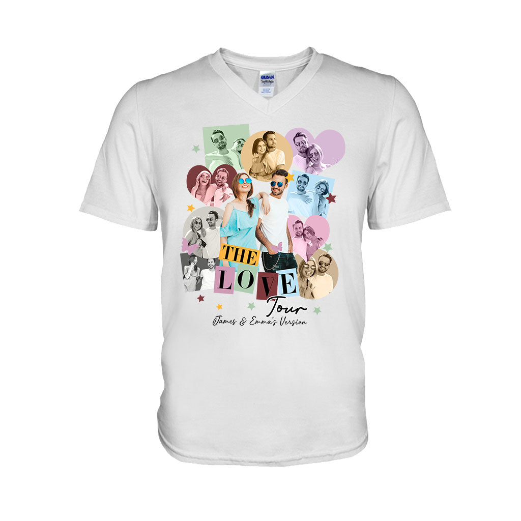 Die Love Tour – Unsere Version – Personalisiertes Partner-T-Shirt und Hoodie