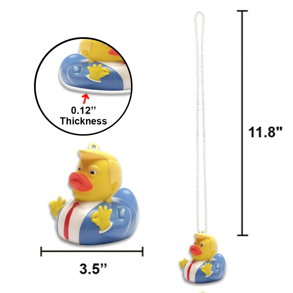 Funny Duck - Car Ornament