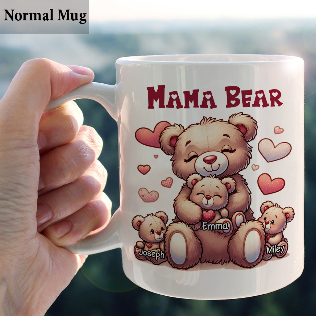 Mama Bär - Personalisierte Muttertasse