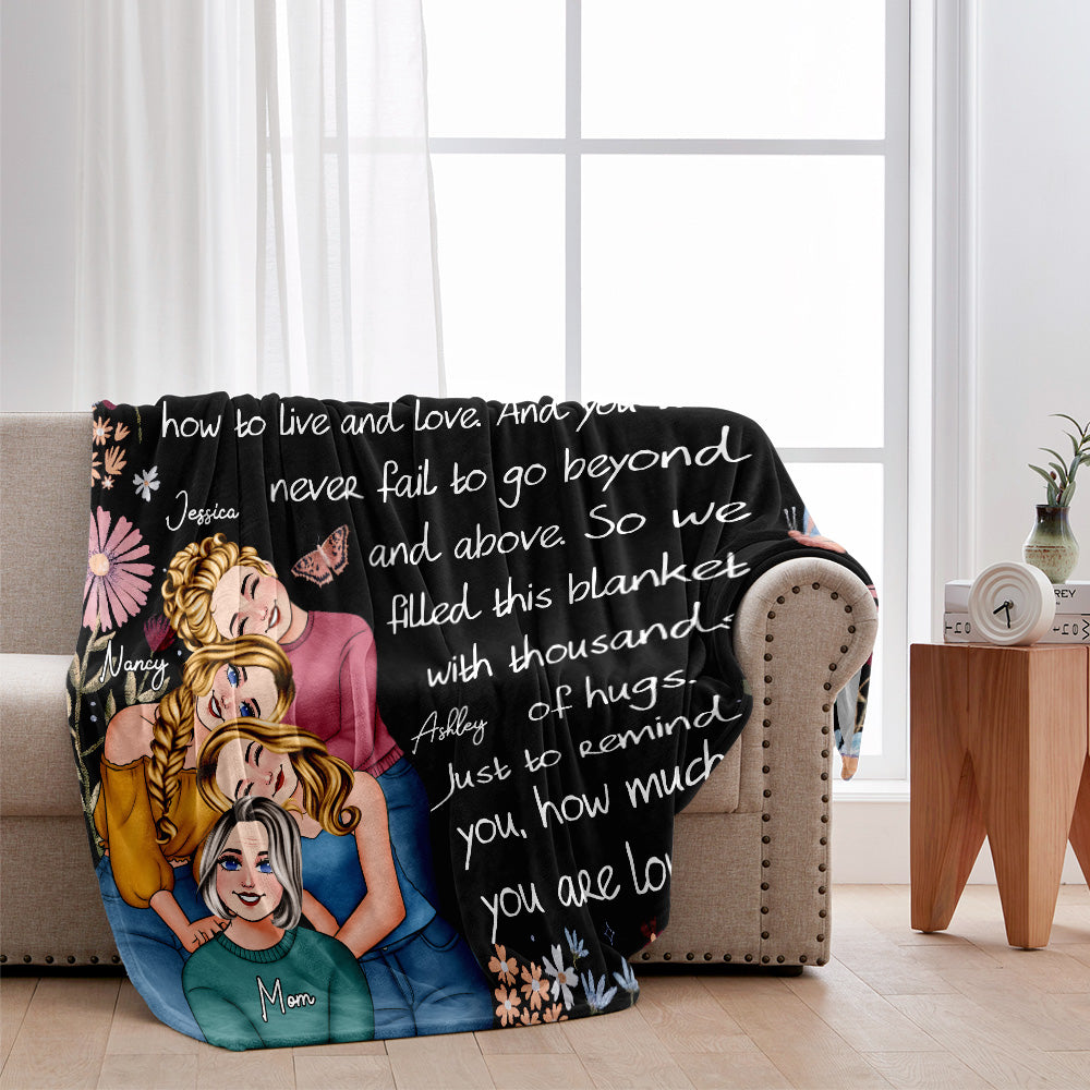 Für unsere Mutter/Mama... - Personalisierte Mutterdecke