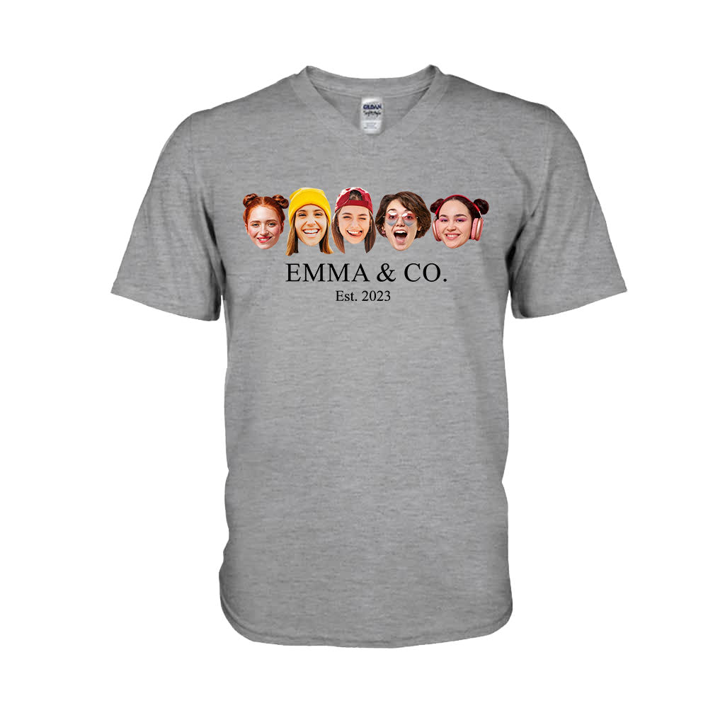 Besties & Co. Face Custom – Personalisiertes Bestie-T-Shirt und Hoodie