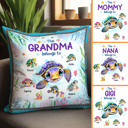 Dieses Kissen gehört Oma - Personalisiertes Oma-Kissen