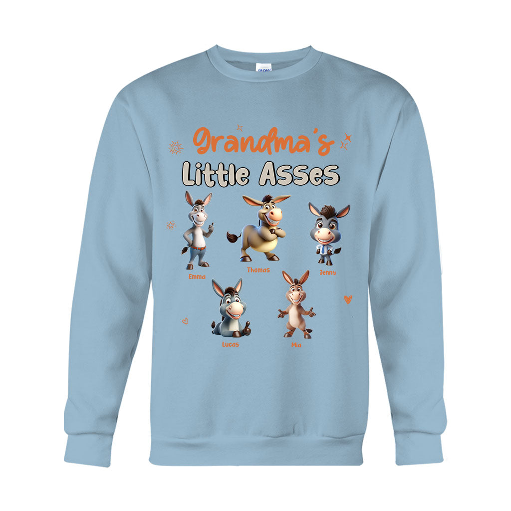 Omas Mama – Egal welcher Titel, kleine Süße – Personalisiertes Oma-T-Shirt und Hoodie