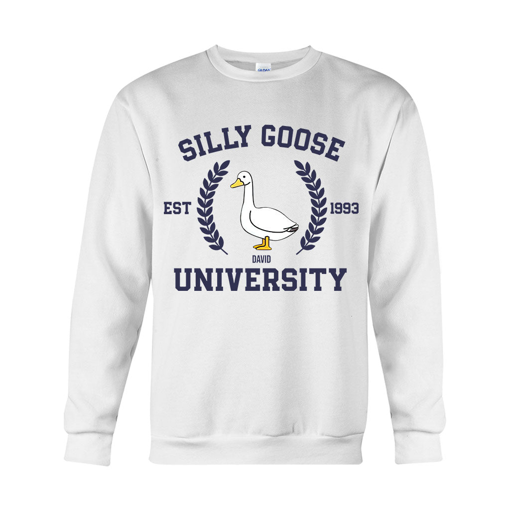 Silly Goose University – Personalisiertes Sarkasmus-T-Shirt und Hoodie