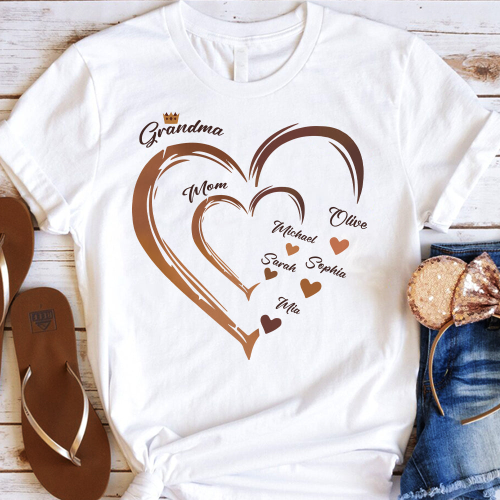 Omas Liebling – Personalisiertes T-Shirt und Hoodie für Afroamerikaner