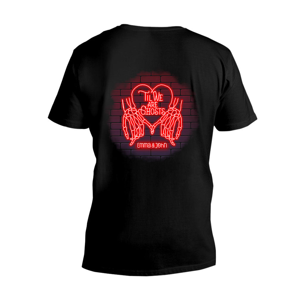 Bis wir Geister sind – Personalisiertes Partner-T-Shirt und Hoodie