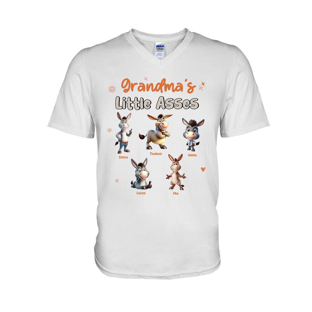 Omas Mama – Egal welcher Titel, kleine Süße – Personalisiertes Oma-T-Shirt und Hoodie