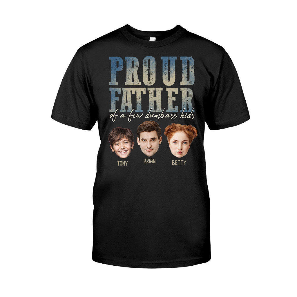 Stolzer Vater und Mutter einiger Dummköpfe – Personalisiertes Vater-T-Shirt und Hoodie