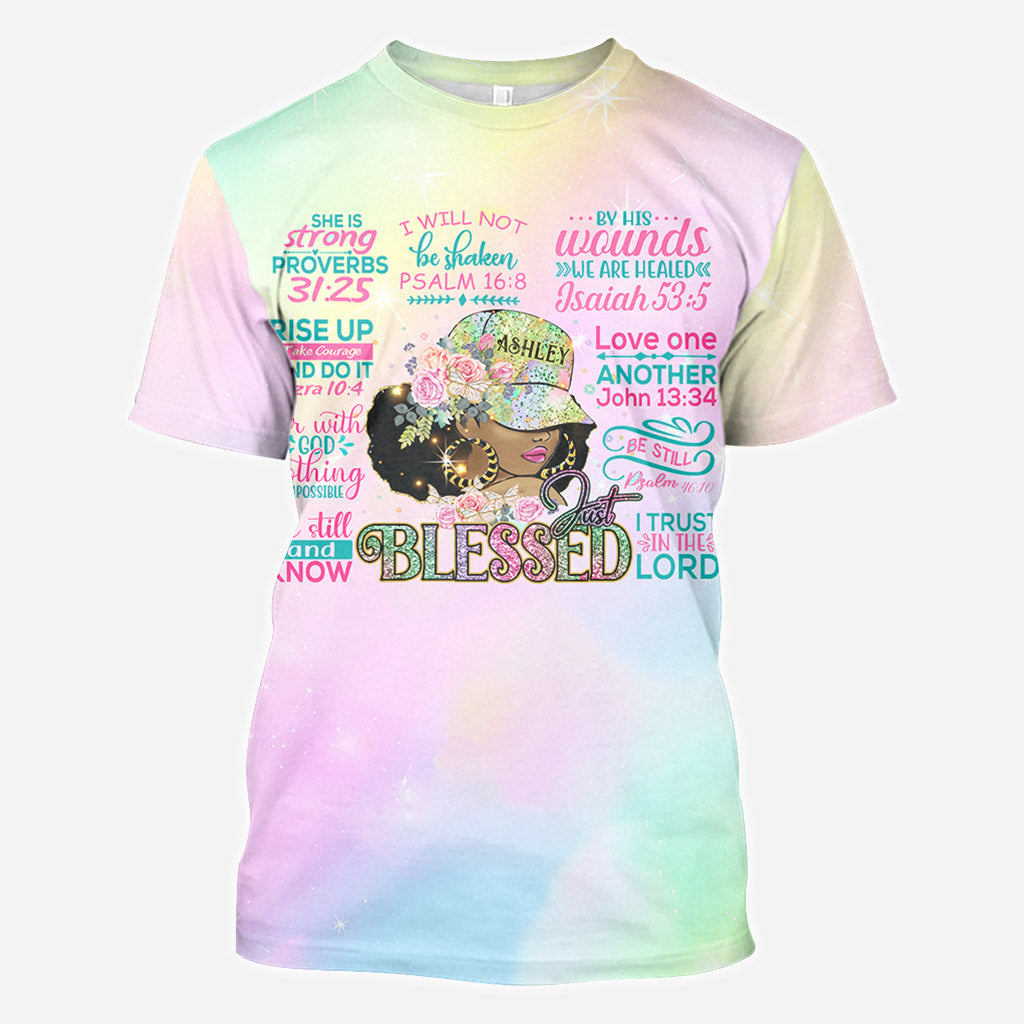 Proud Black Woman - Personalized African American All Over Shirt