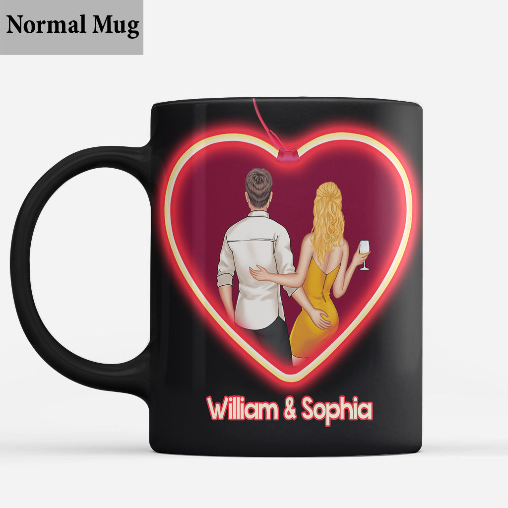 Ich wollte dich nur daran erinnern, dass ich dich liebe – personalisierte Tasse für Paare