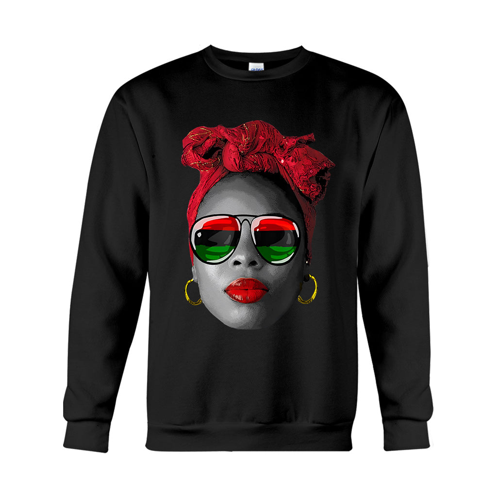 Dope Proud Queen - African American T-shirt And Hoodie