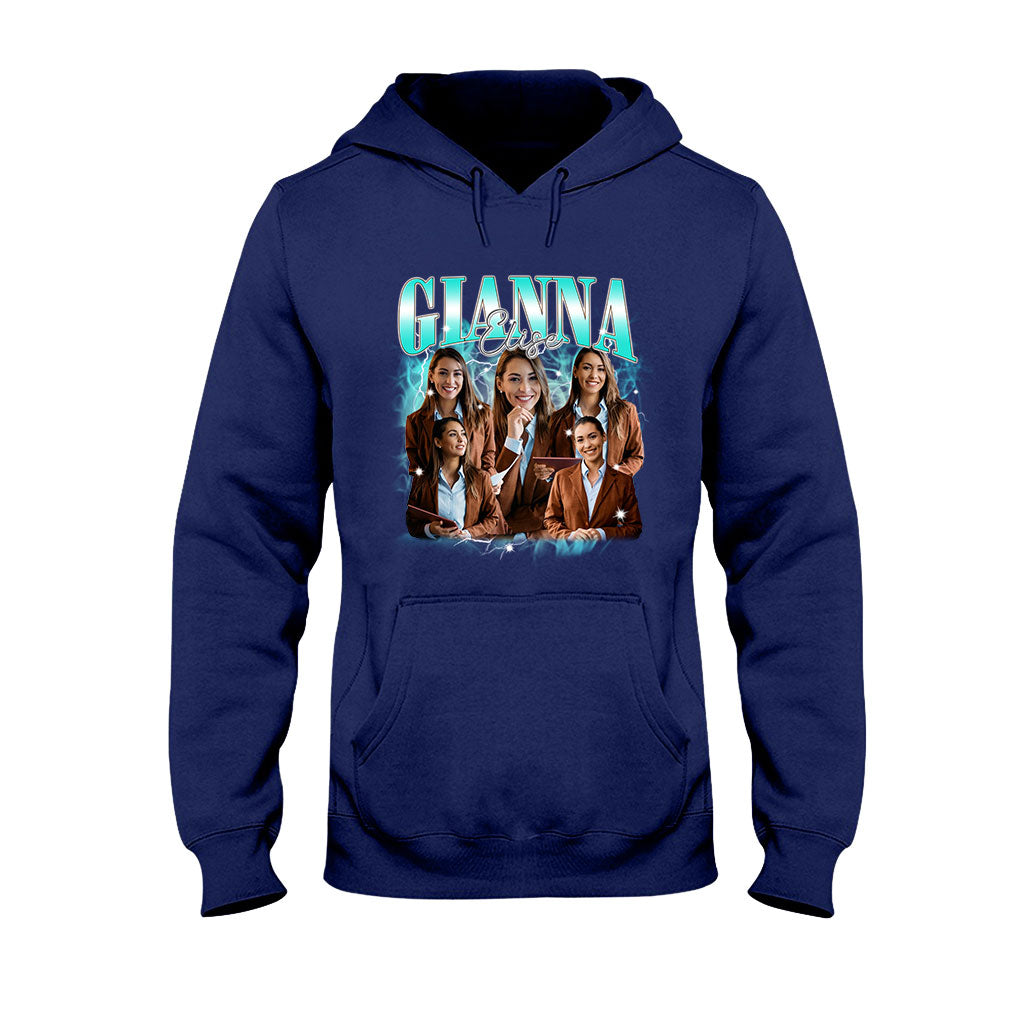 Individueller Text und Fotos – das perfekte Geschenk für jeden Anlass – personalisiertes T-Shirt und Hoodie