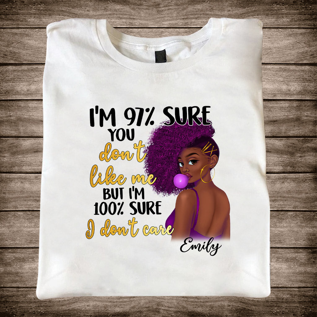 Mir egal – Personalisiertes T-Shirt und Hoodie für Afroamerikaner