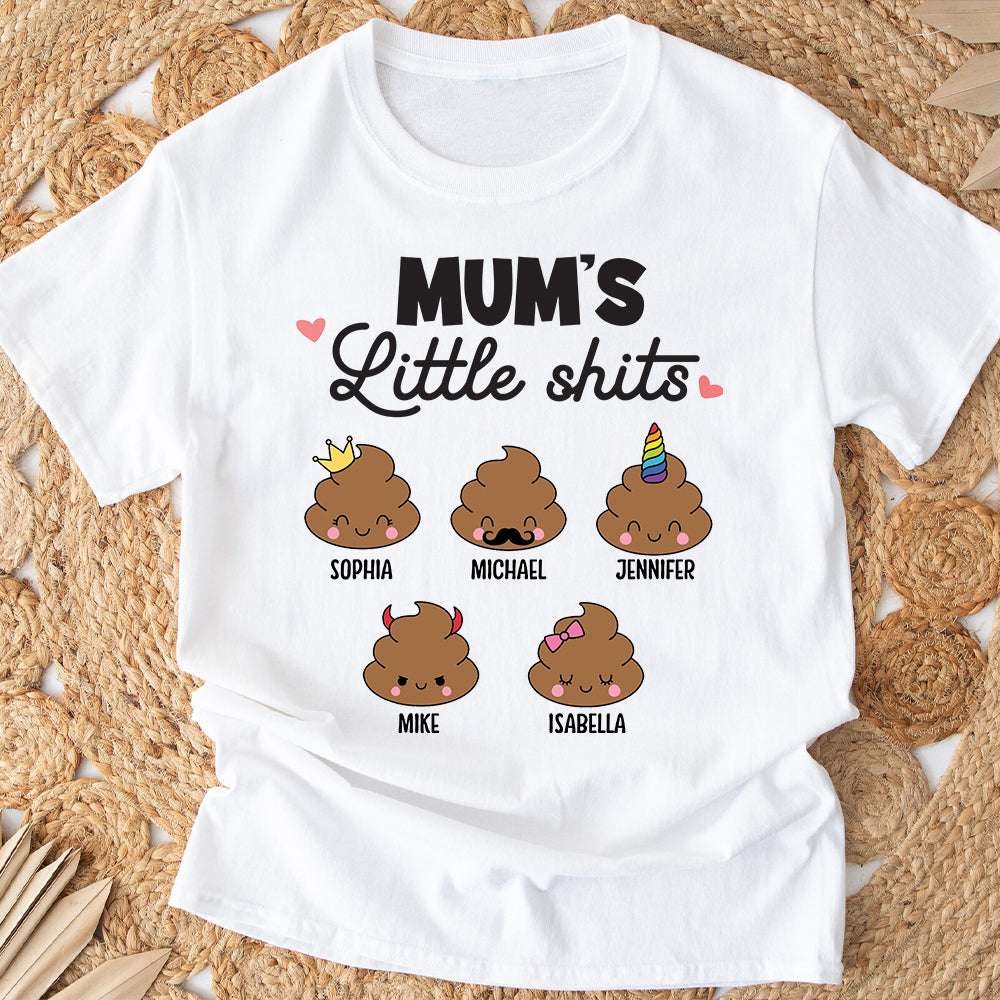 Little Cuties – Personalisiertes Mutter-T-Shirt und Hoodie