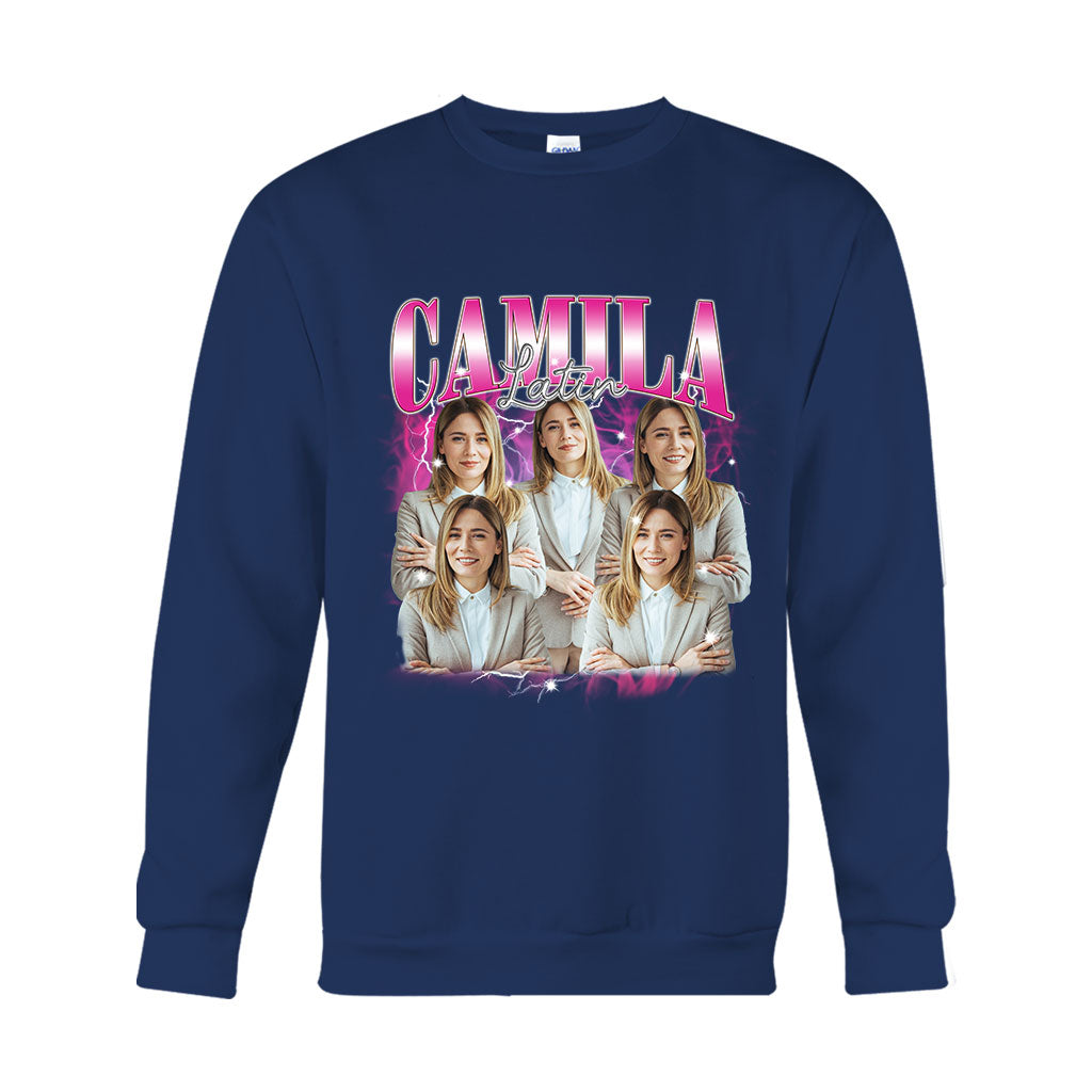 Individueller Text und Fotos – das perfekte Geschenk für jeden Anlass – personalisiertes T-Shirt und Hoodie