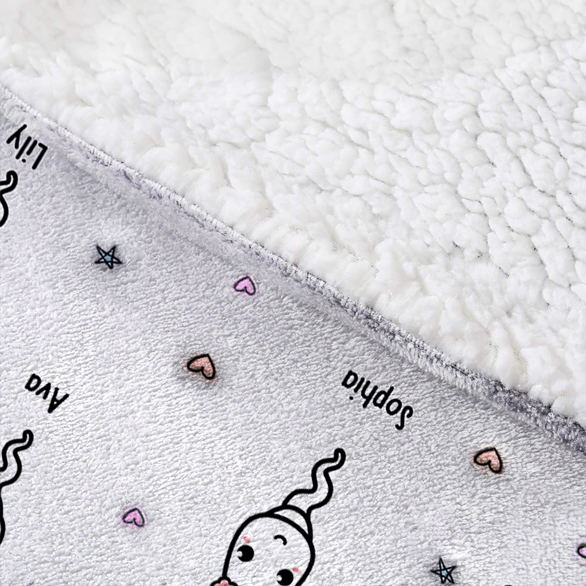 Danke Mama – Personalisierter Mutter-Decken-Hoodie