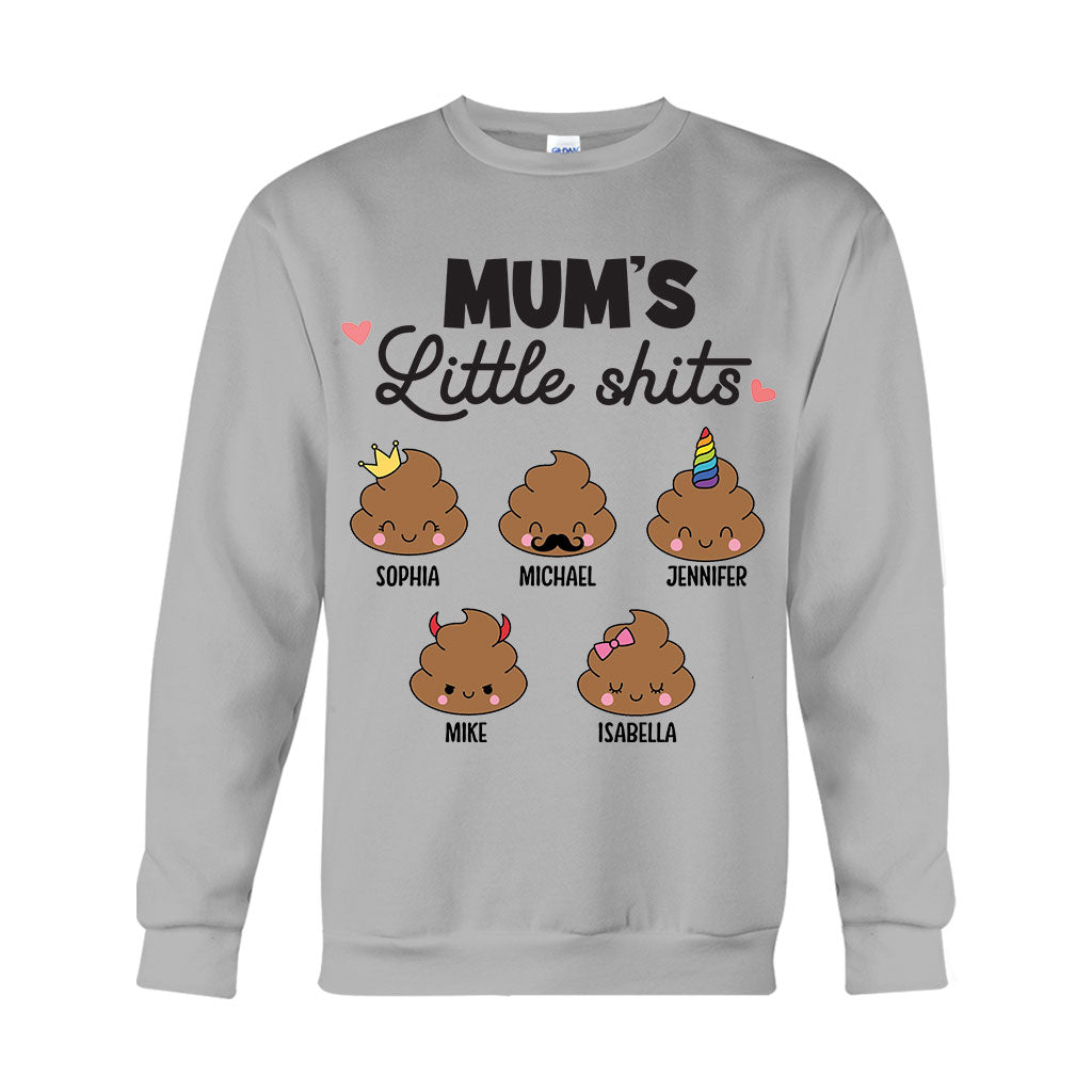 Little Cuties – Personalisiertes Mutter-T-Shirt und Hoodie