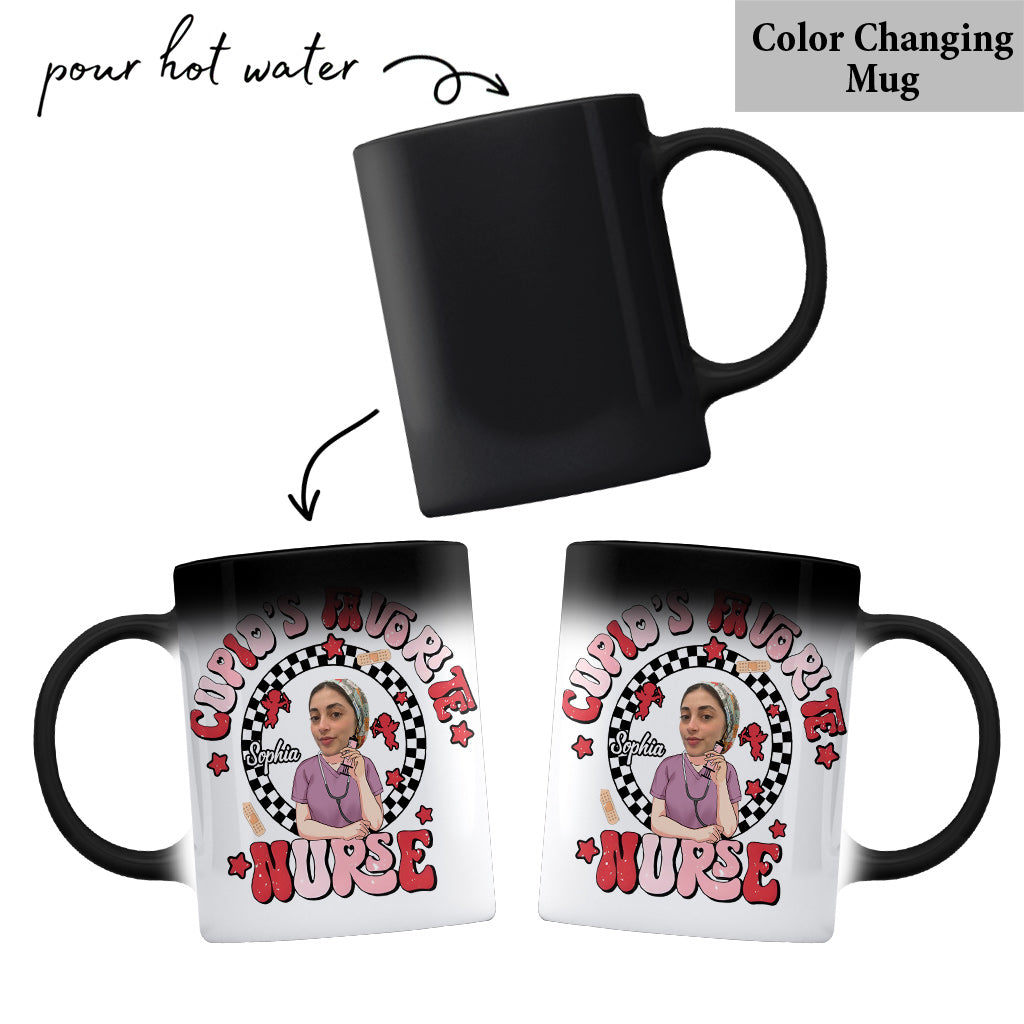 Cupid Lieblingskrankenschwester - Personalisierte Krankenschwester-Tasse