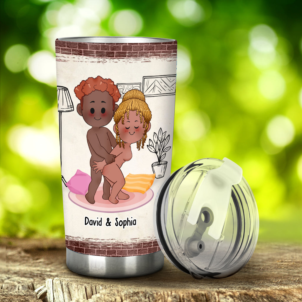 Liebe deinen Po – Personalisierter Partner-Trinkbecher