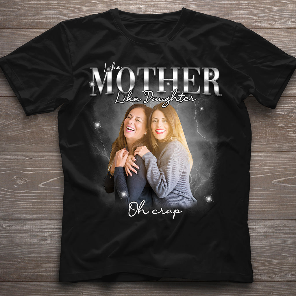 Wie die Mutter, so der Vater, so der Sohn, so die Tochter – Personalisiertes Mutter-T-Shirt und Hoodie