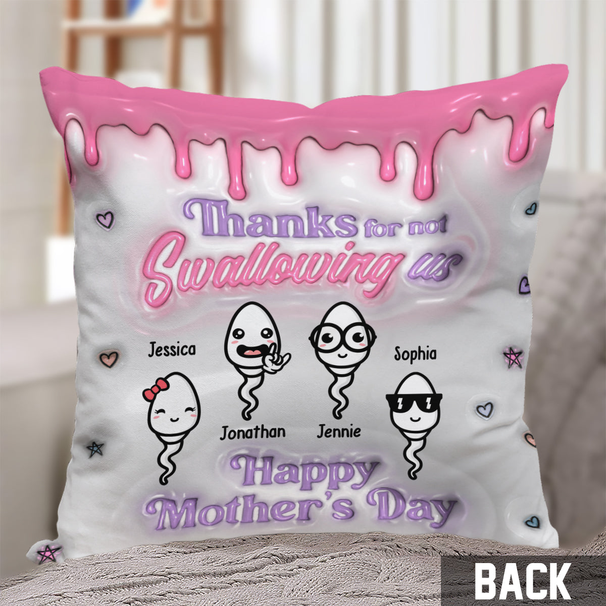 Danke Mama – Personalisiertes Mutterkissen