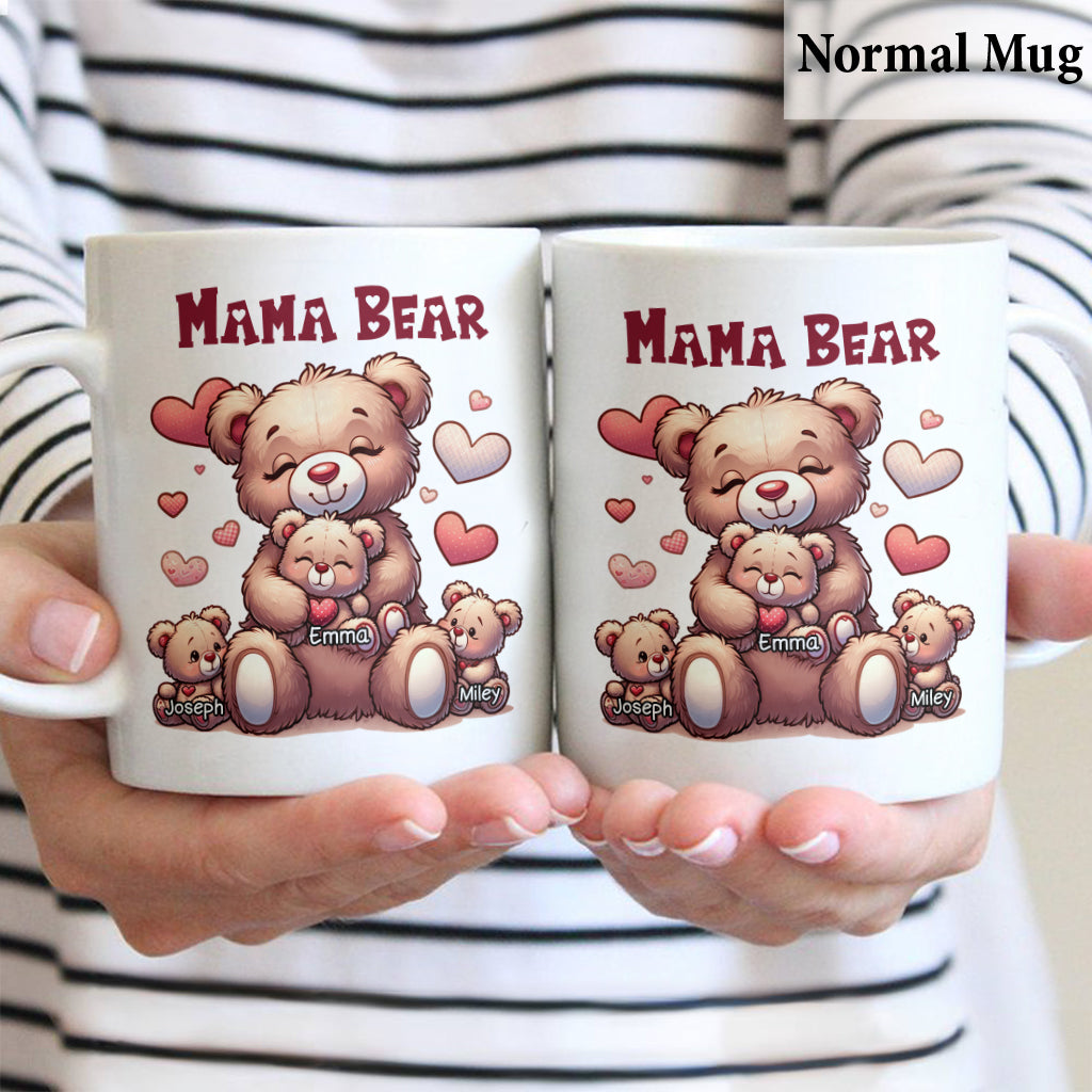 Mama Bär - Personalisierte Muttertasse