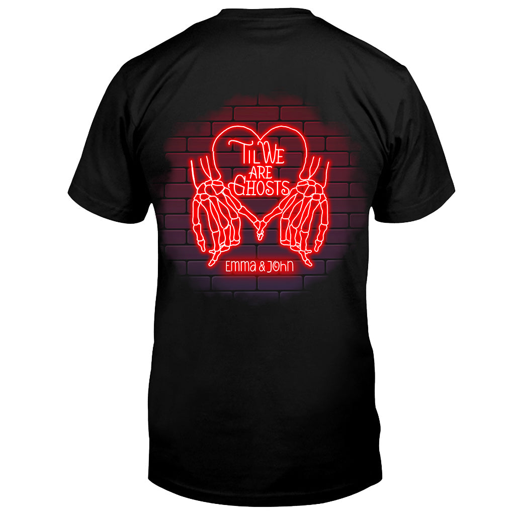 Bis wir Geister sind – Personalisiertes Partner-T-Shirt und Hoodie