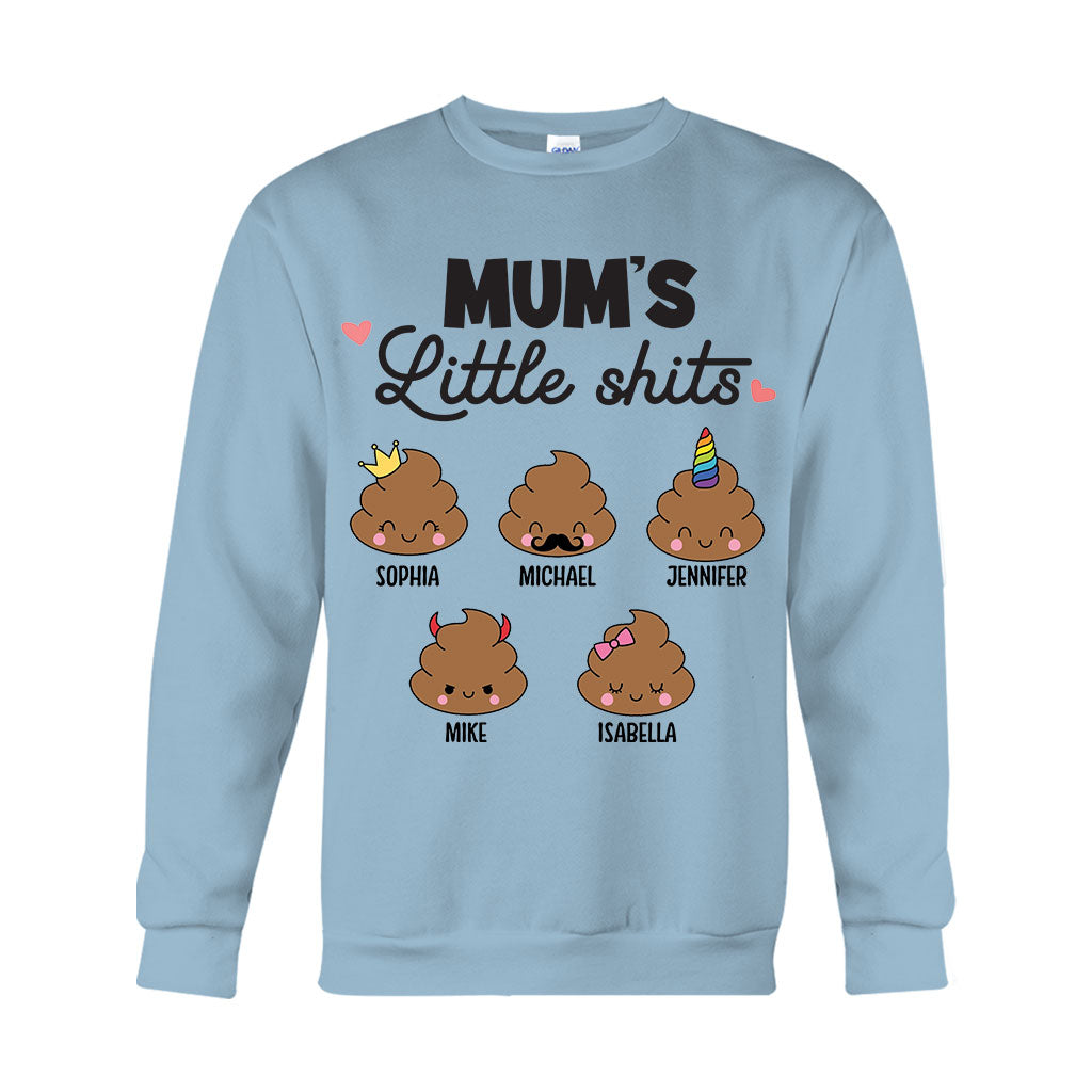 Little Cuties – Personalisiertes Mutter-T-Shirt und Hoodie