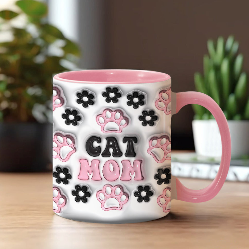 Hundemama, Katzenmama, Hundepapa... - Personalisierte Tasse mit Hundemotiv