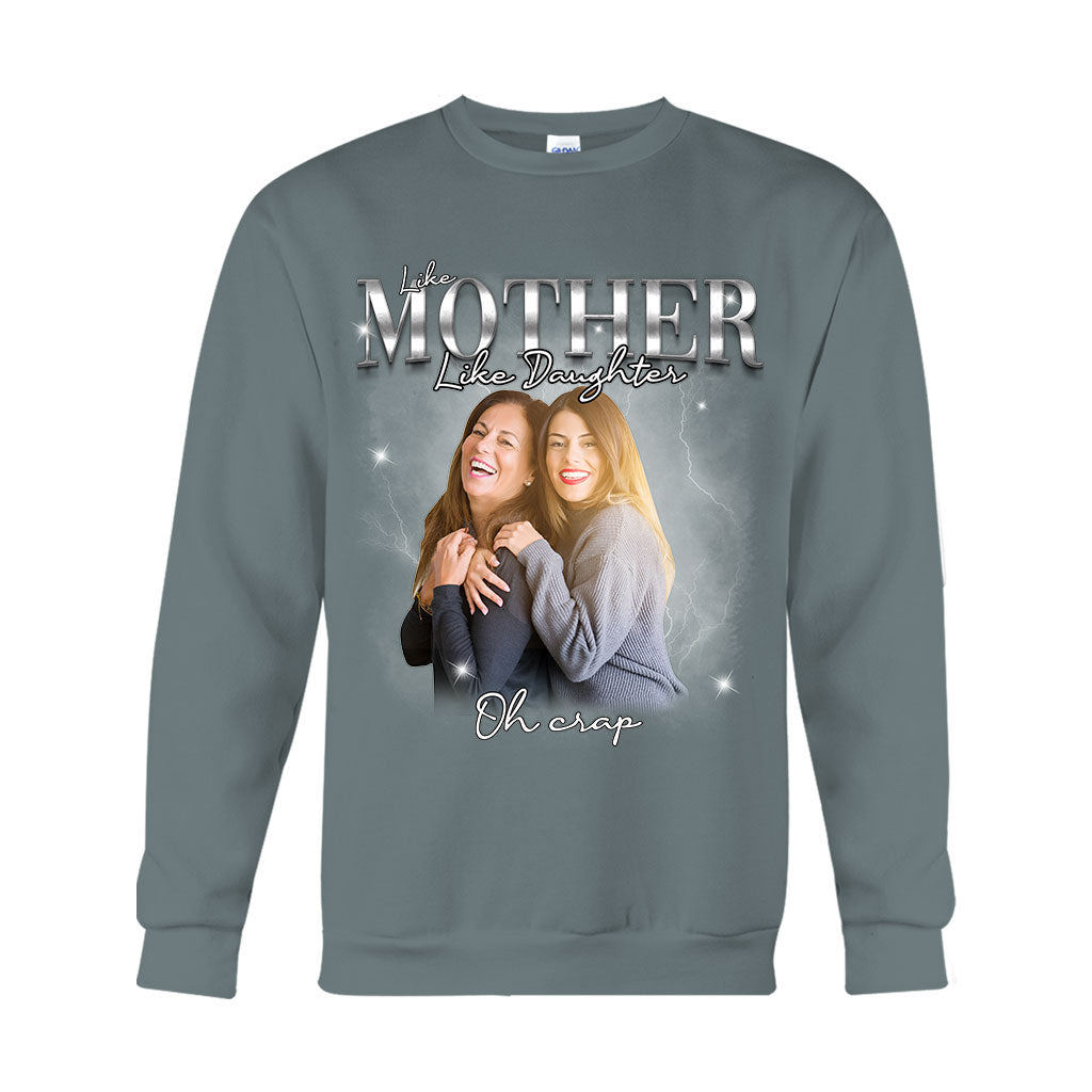 Wie die Mutter, so der Vater, so der Sohn, so die Tochter – Personalisiertes Mutter-T-Shirt und Hoodie