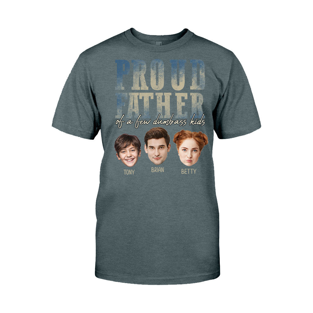 Stolzer Vater und Mutter einiger Dummköpfe – Personalisiertes Vater-T-Shirt und Hoodie