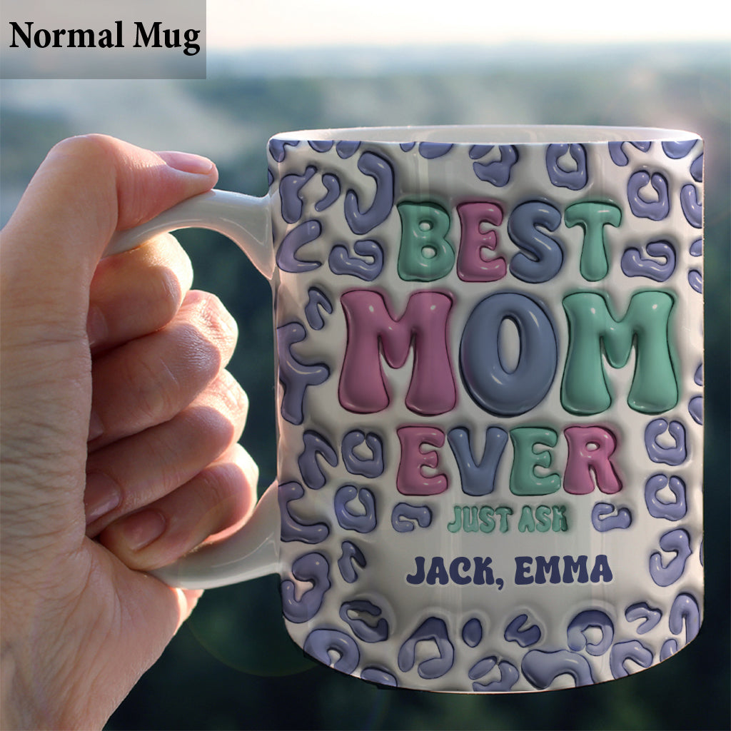 Beste Mama aller Zeiten - Personalisierte Muttertasse