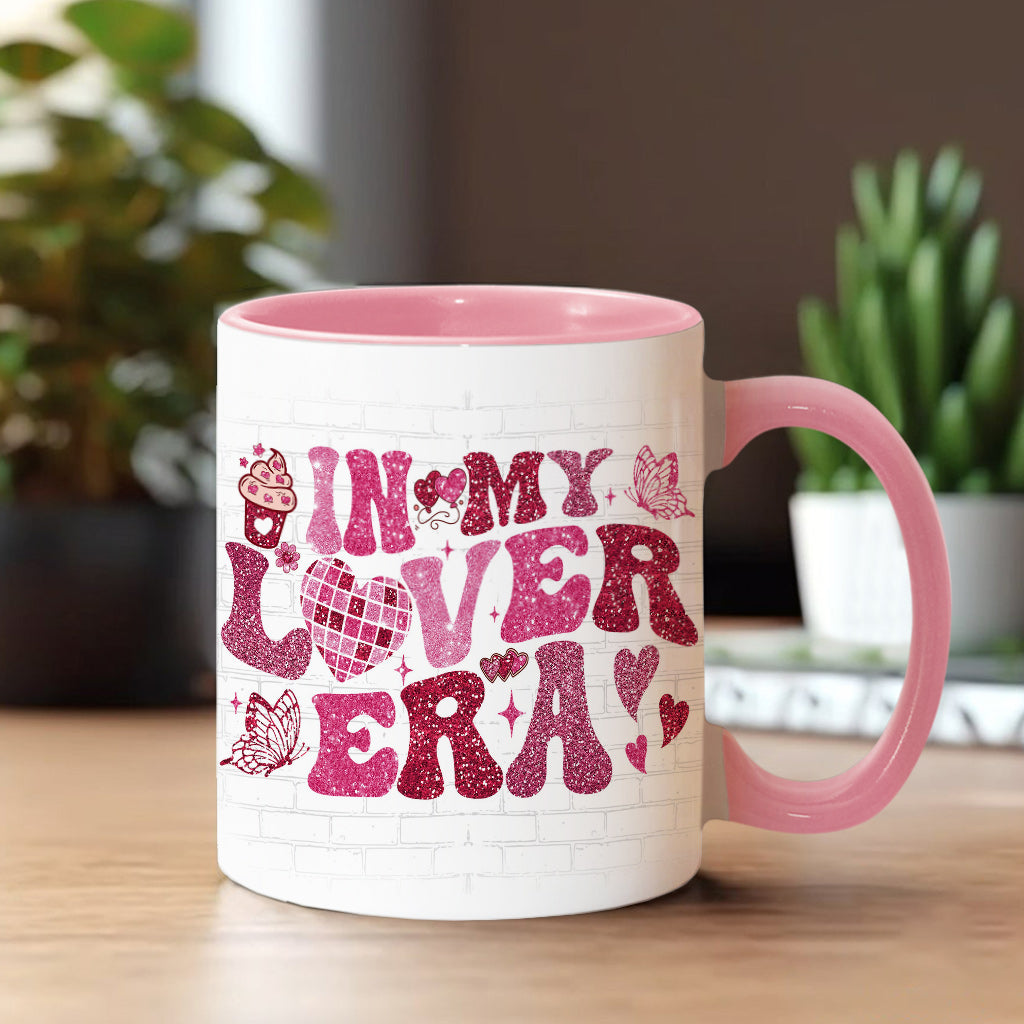 In My Lover Era - Personalized Couple Accent Mug