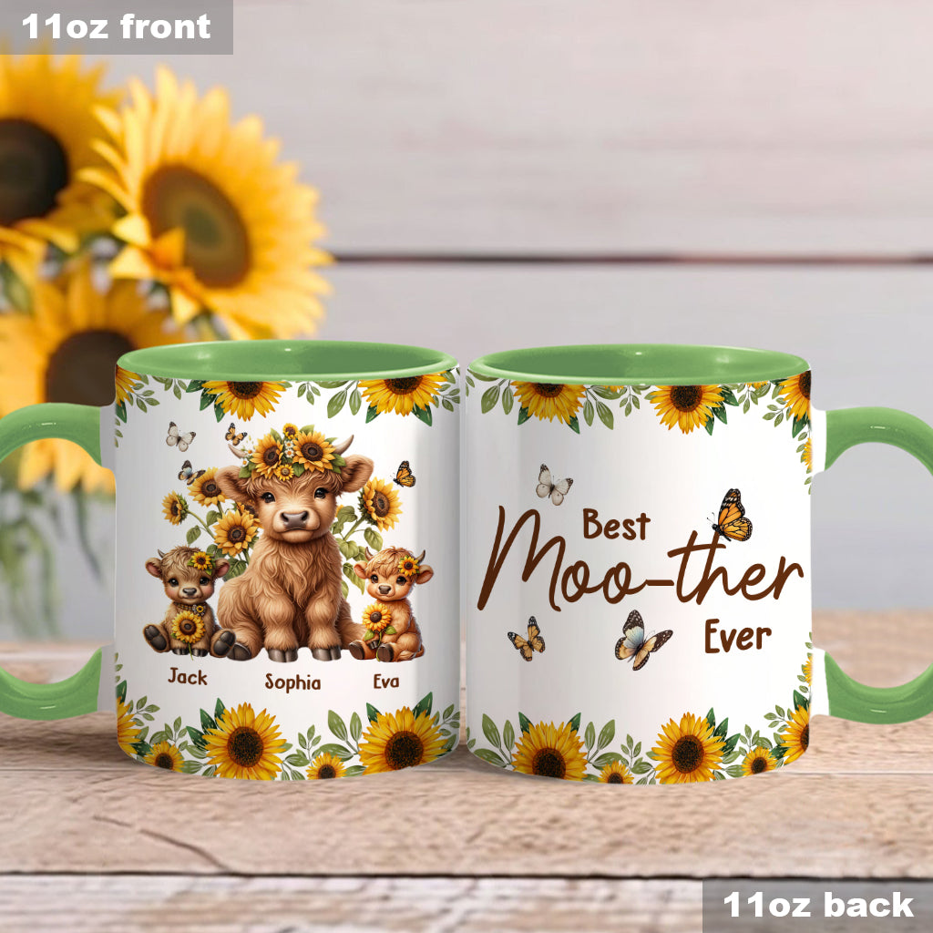 Die beste Mama aller Zeiten - Personalisierte Tasse mit Muttermotiv