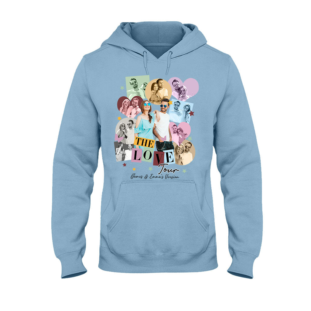 Die Love Tour – Unsere Version – Personalisiertes Partner-T-Shirt und Hoodie