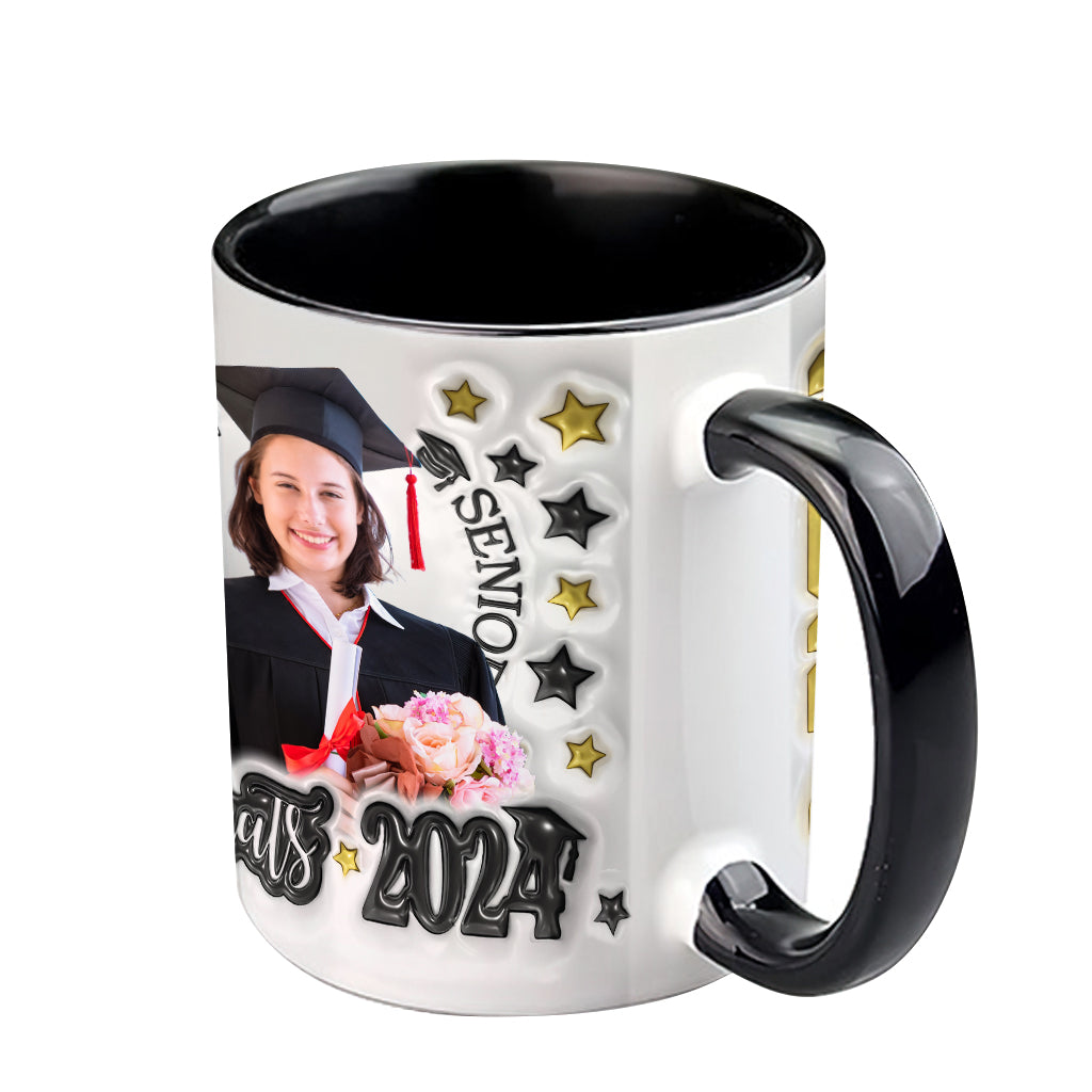 Abschlussjahrgang 2024 – Personalisierte Tasse mit Abschlussakzent