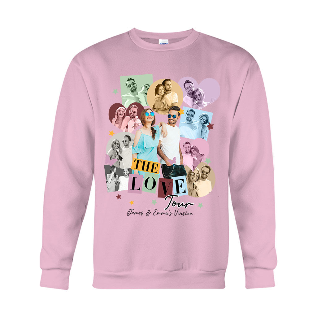 Die Love Tour – Unsere Version – Personalisiertes Partner-T-Shirt und Hoodie