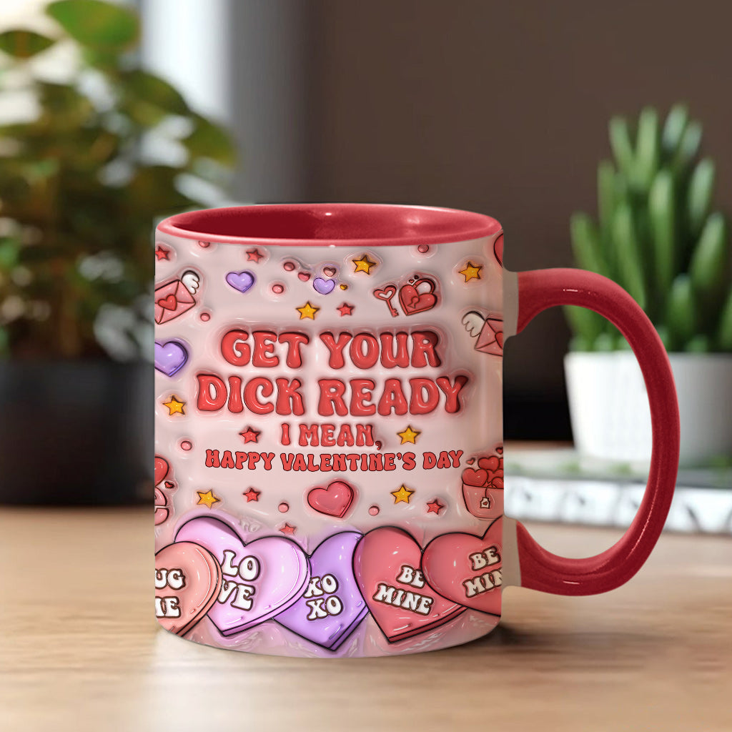 Macht euch bereit – Personalisierte Tasse für Paare