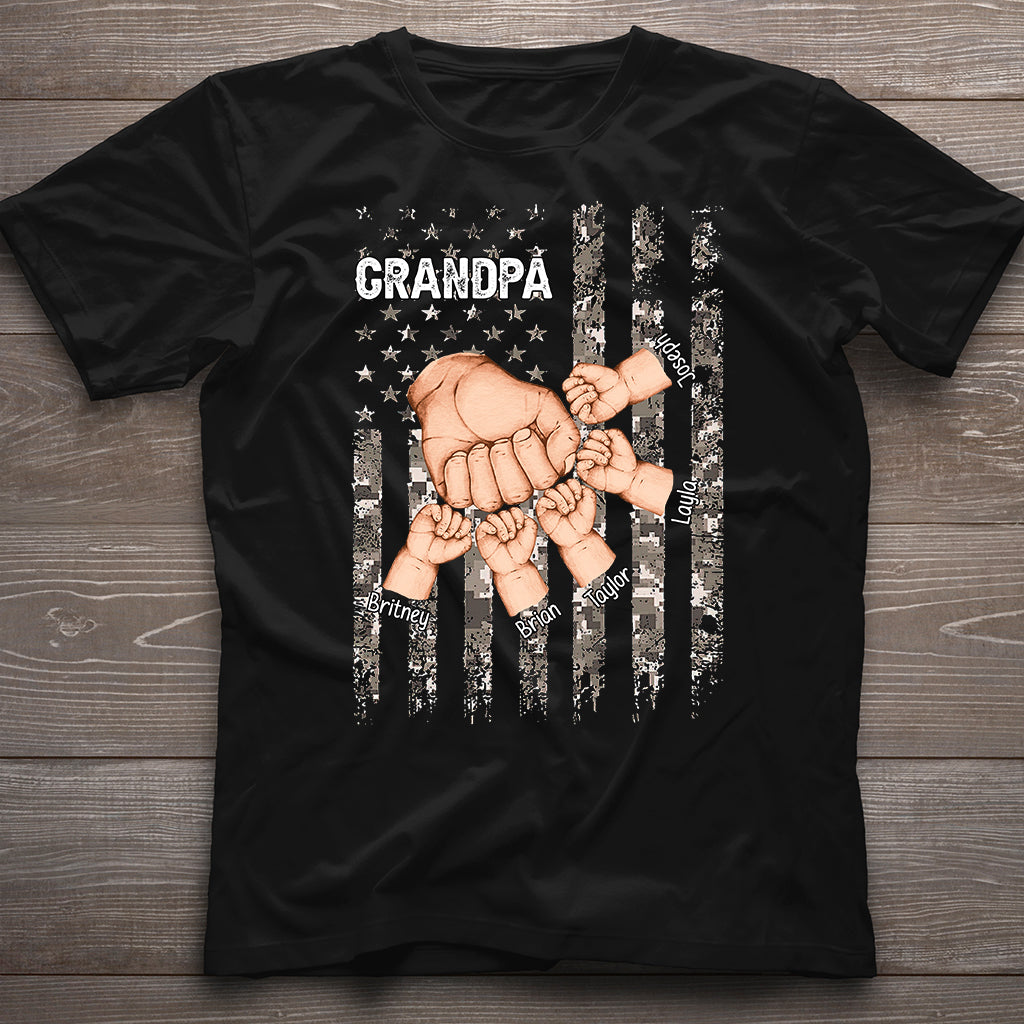 Bester Opa/Papa/Vater aller Zeiten – Personalisiertes Opa-T-Shirt und Hoodie