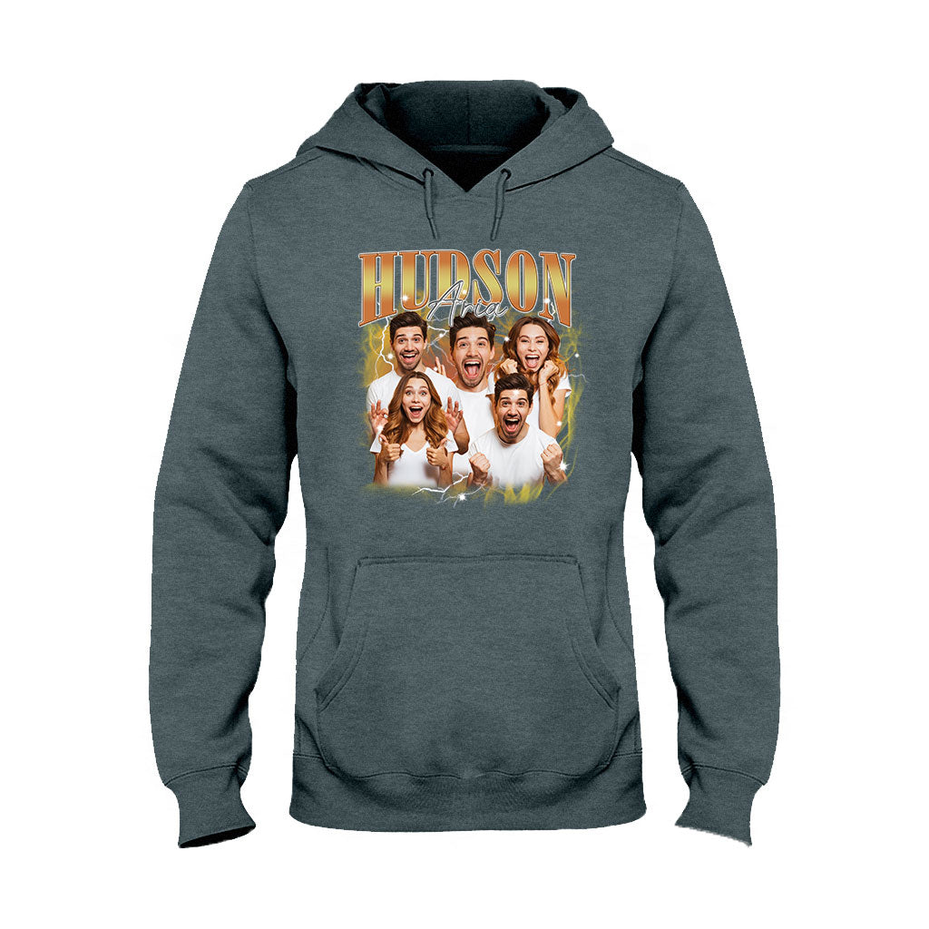 Individueller Text und Fotos – das perfekte Geschenk für jeden Anlass – personalisiertes T-Shirt und Hoodie