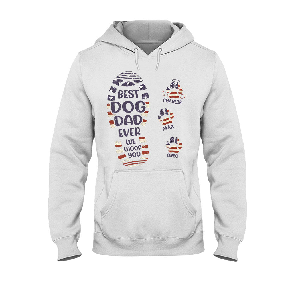 Alles Gute zum Vatertag an den besten Hunde-/Katzenpapa – personalisiertes Vater-T-Shirt und Hoodie