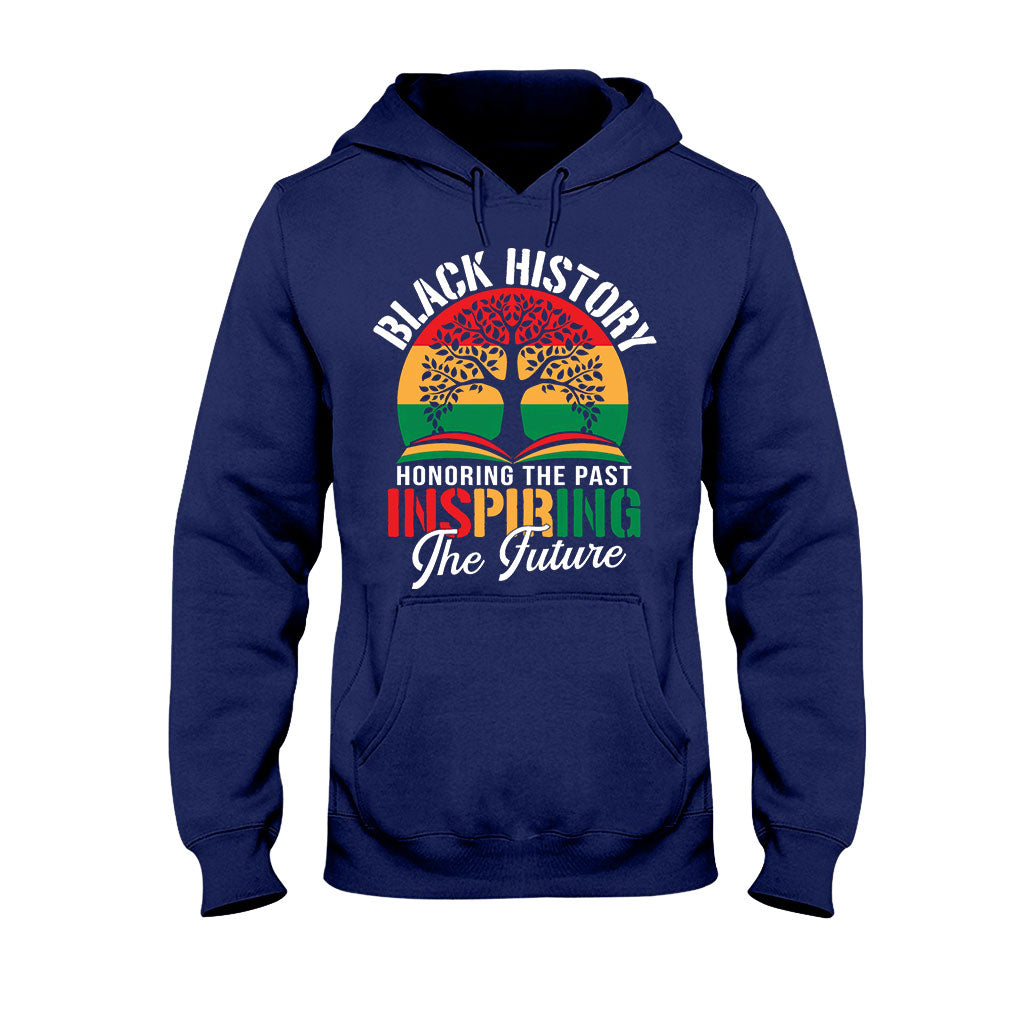 Schwarze Geschichte: Die Vergangenheit ehren, die Zukunft inspirieren – Personalisiertes T-Shirt und Hoodie für Afroamerikaner