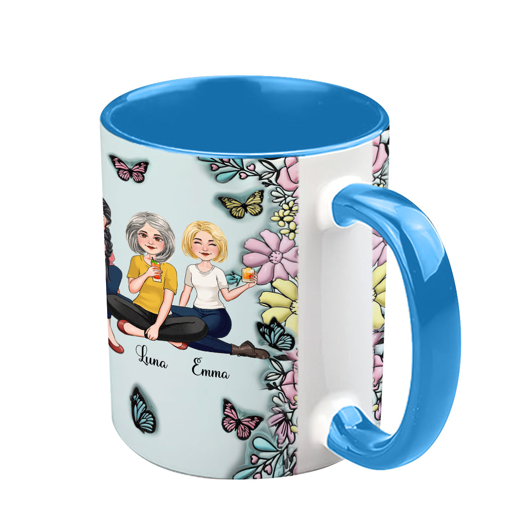 A Bond That Can't Be Broken - Personalized Mother Accent Mug