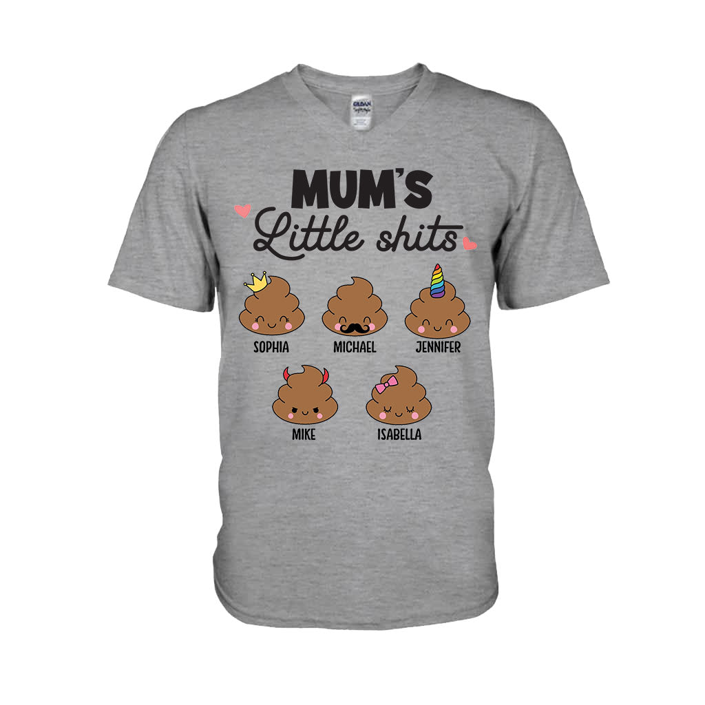 Little Cuties – Personalisiertes Mutter-T-Shirt und Hoodie