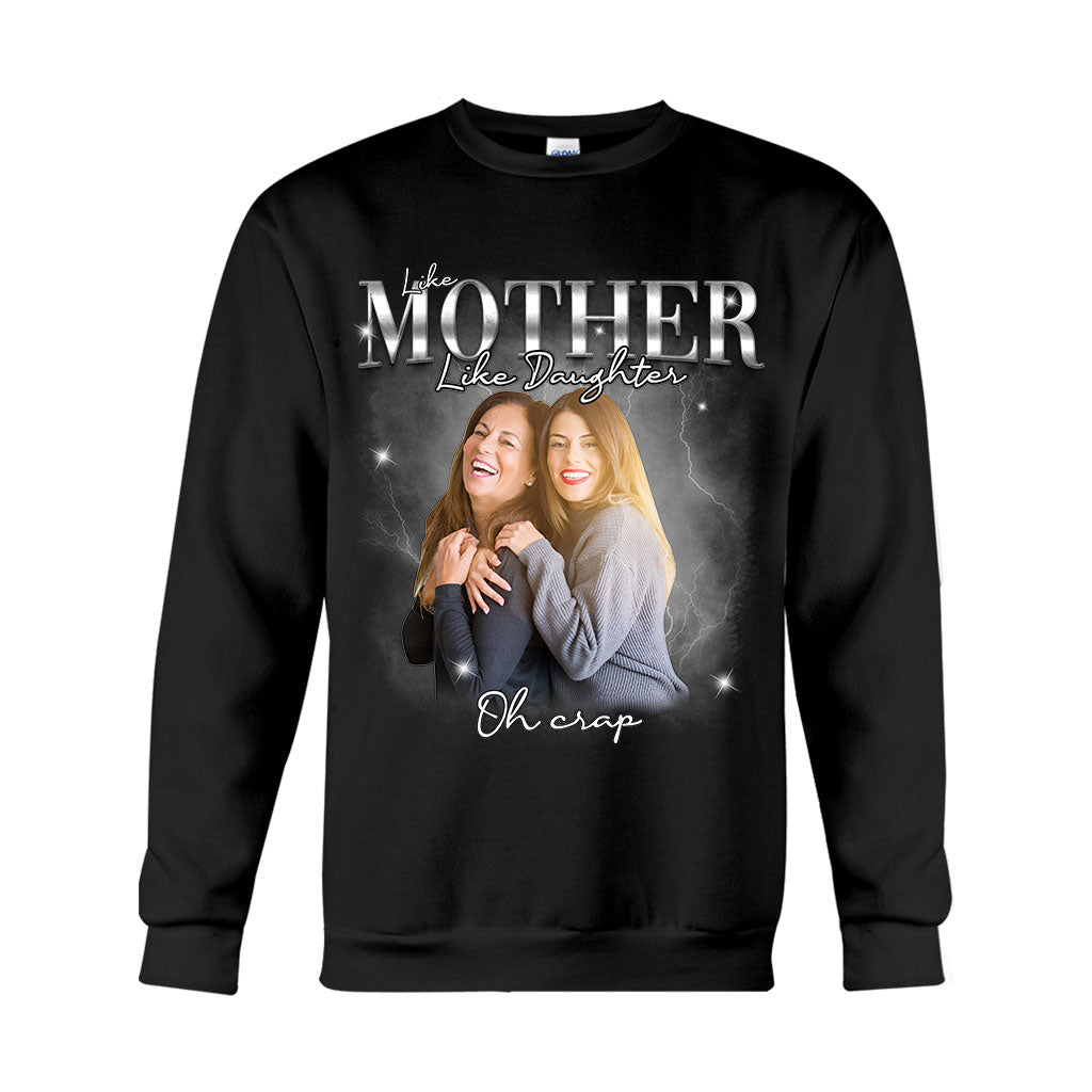 Wie die Mutter, so der Vater, so der Sohn, so die Tochter – Personalisiertes Mutter-T-Shirt und Hoodie