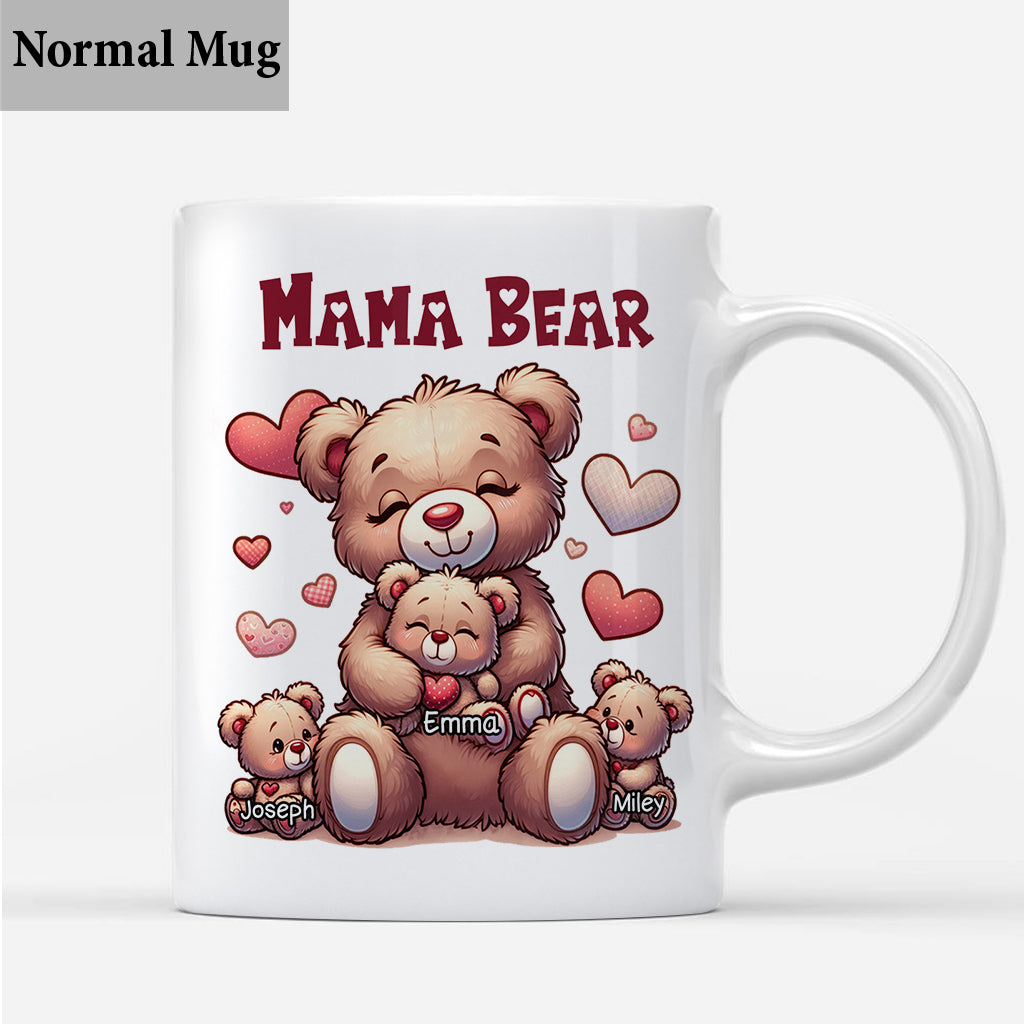 Mama Bär - Personalisierte Muttertasse