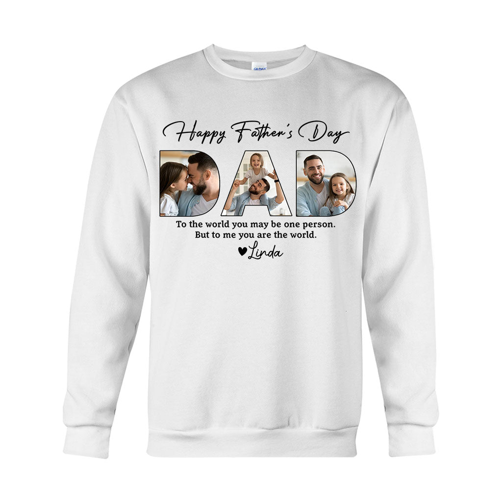 Alles Gute zum Vatertag, Papa! – Personalisiertes Vater-T-Shirt und Hoodie