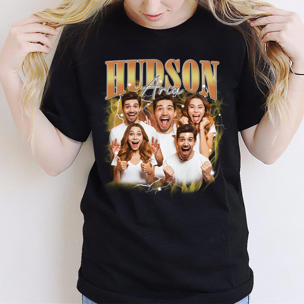 Individueller Text und Fotos – das perfekte Geschenk für jeden Anlass – personalisiertes T-Shirt und Hoodie